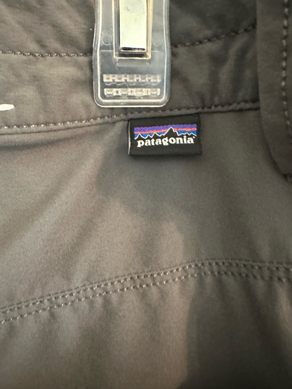 Men's Patagonia Quandry Dark Gray Performance Pants - Picture 4 of 7